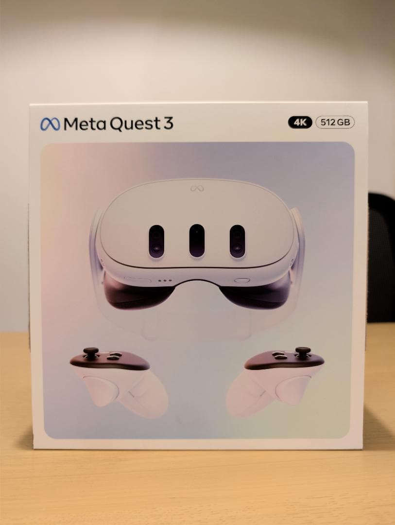  Quest 3 512GB 使用時間3時間程度