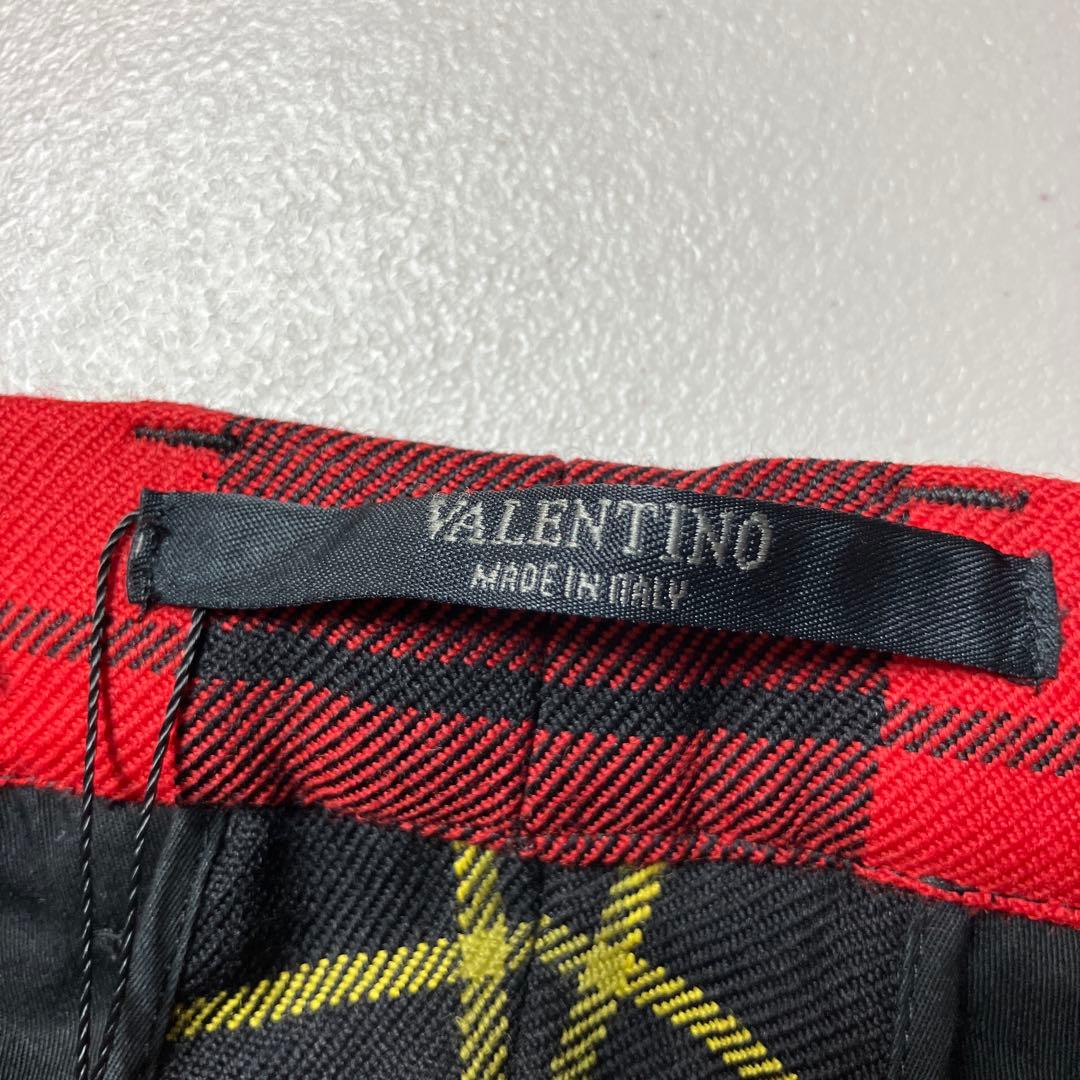 VALENTINO タータンチェック スラックス 46