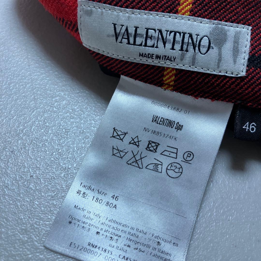 VALENTINO タータンチェック スラックス 46