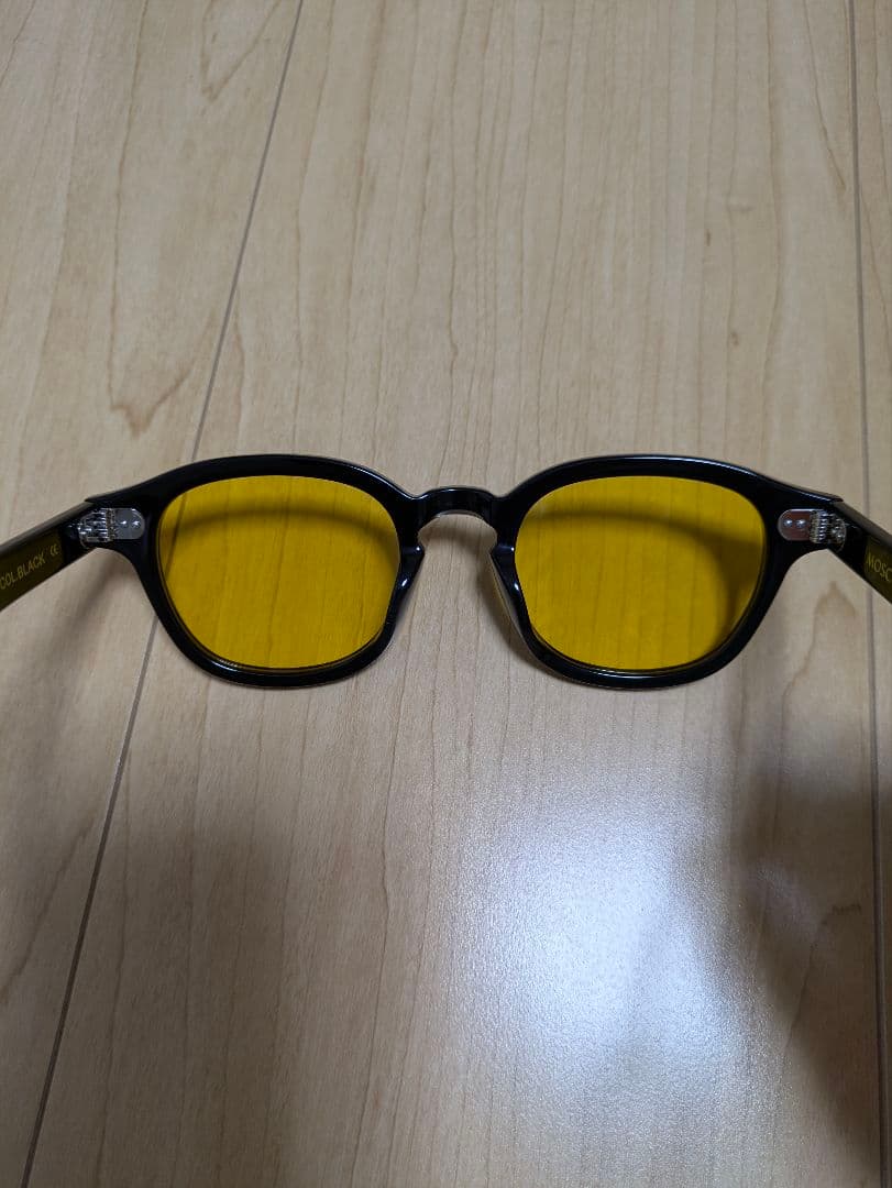 【未使用】MOSCOT モスコット レムトッシュ イエロー サングラス 黄