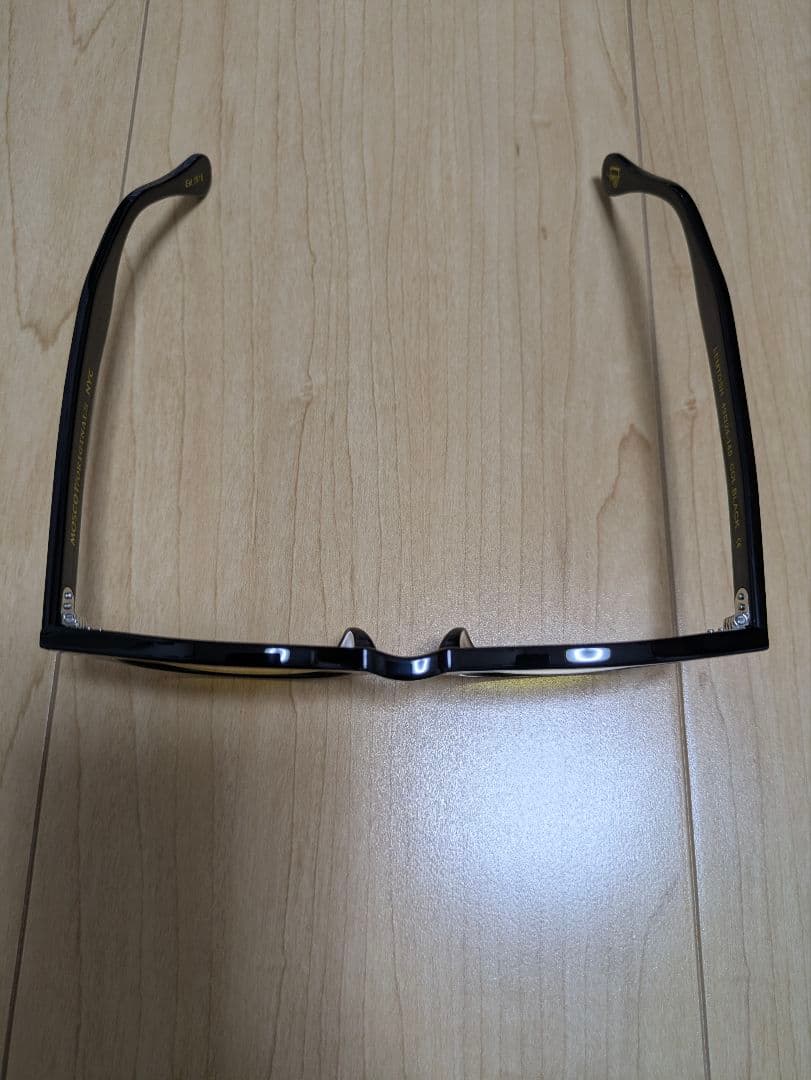 【未使用】MOSCOT モスコット レムトッシュ イエロー サングラス 黄