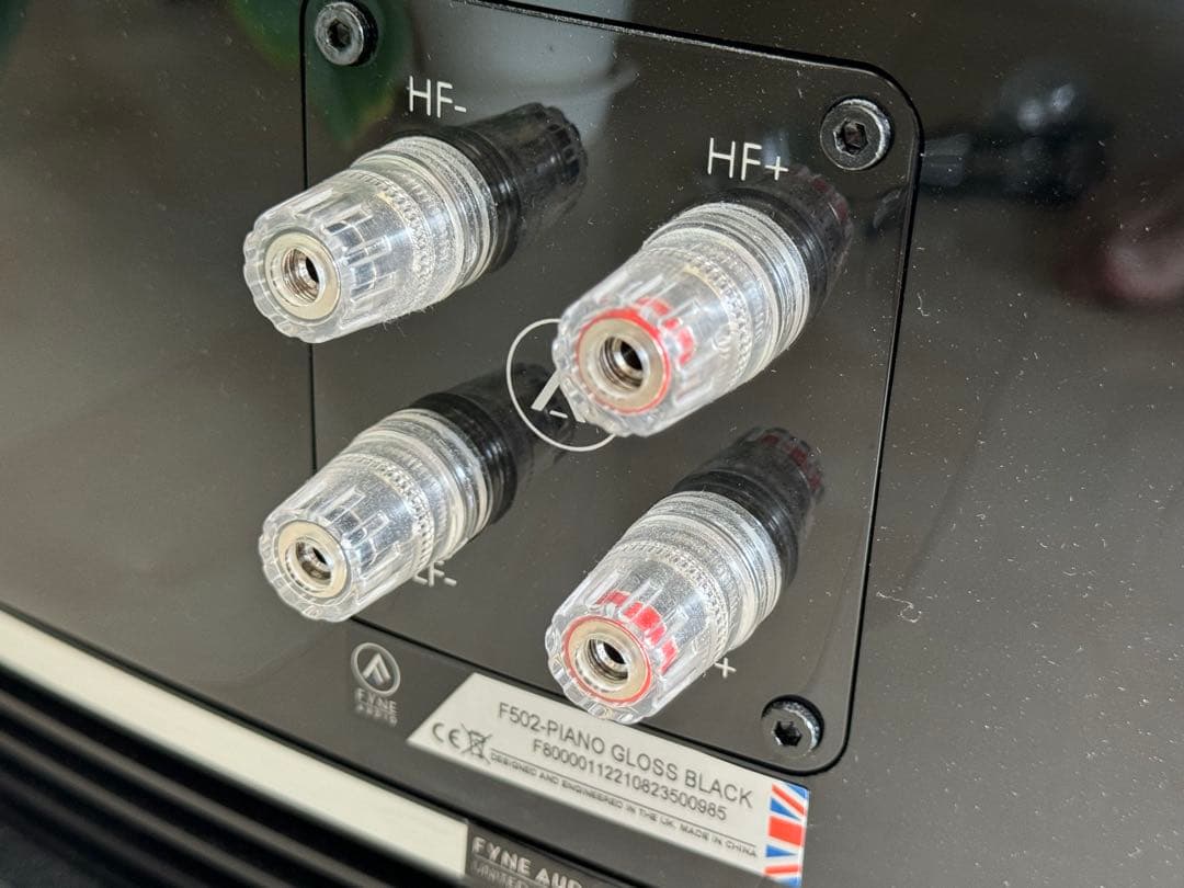 FYNE AUDIO F502 PGB スピーカー ペア ピアノブラック