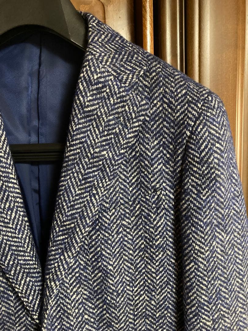 【BEAMSF】FERLA　ヘリンボーンジャケット　44