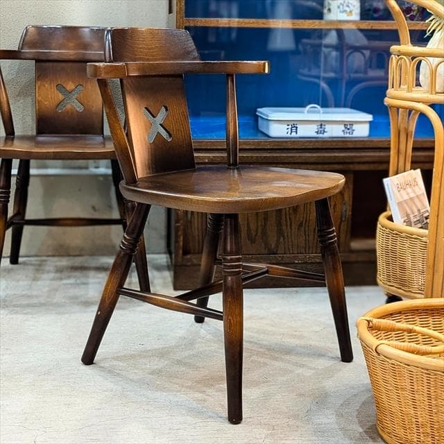 飛騨産業家具ショートアームウィンザーチェア④