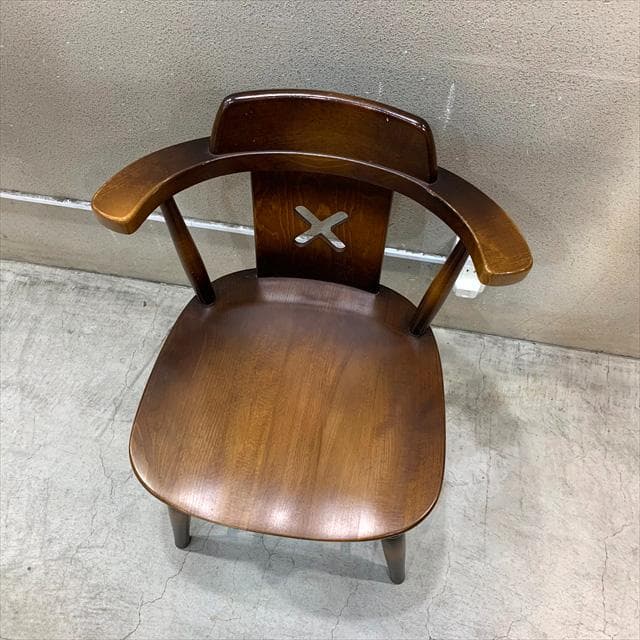 飛騨産業家具ショートアームウィンザーチェア④