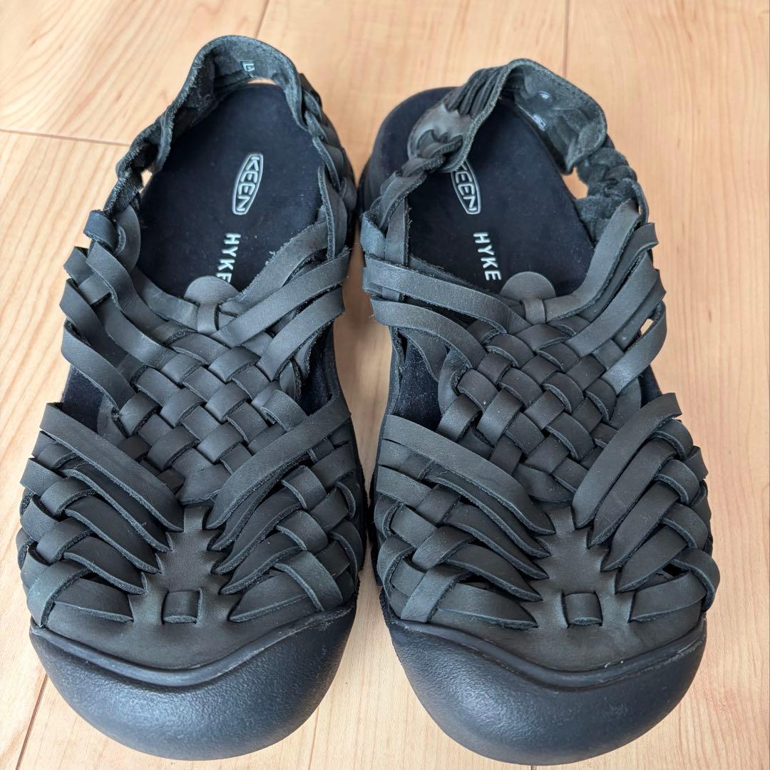 KEEN×HYKE ROSARITAⅡHYKE黒24.0㎝