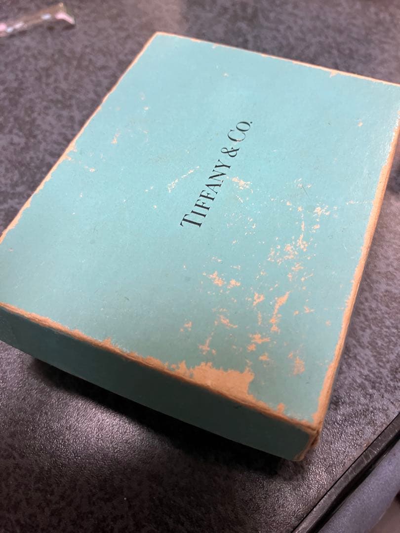 TIFFANY&CO ティファニー ダブル　ハート　k18 925 バングル