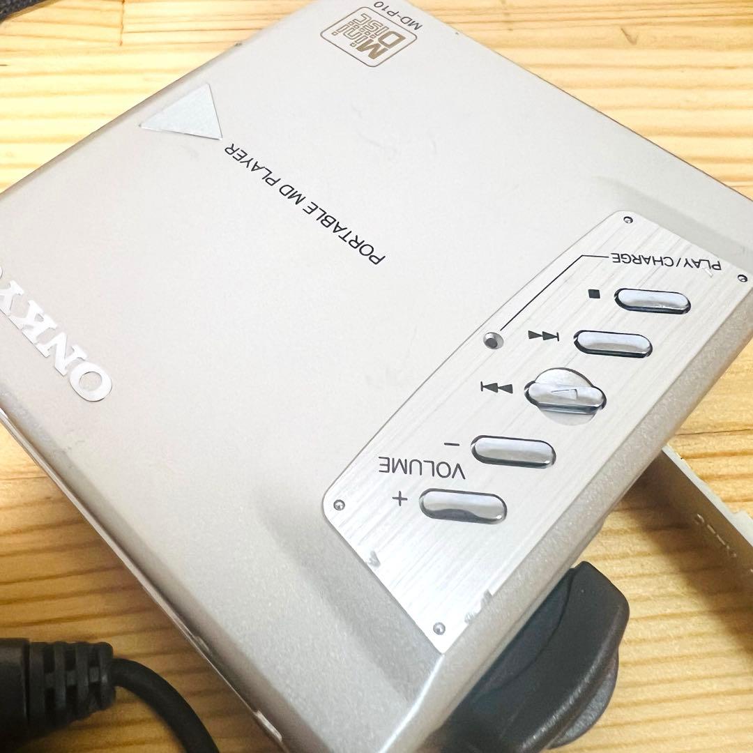 希少　入手困難　ONKYO ポータブルミニディスクプレーヤー MD-P10