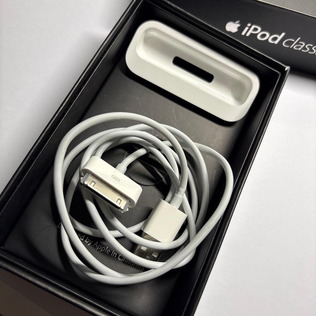 箱付き Apple iPod Classic 80GB シルバー