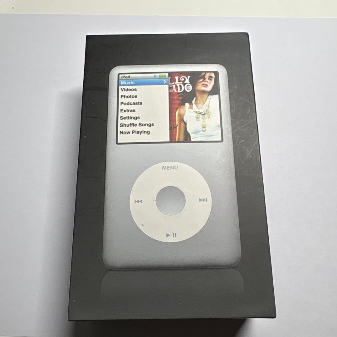箱付き Apple iPod Classic 80GB シルバー