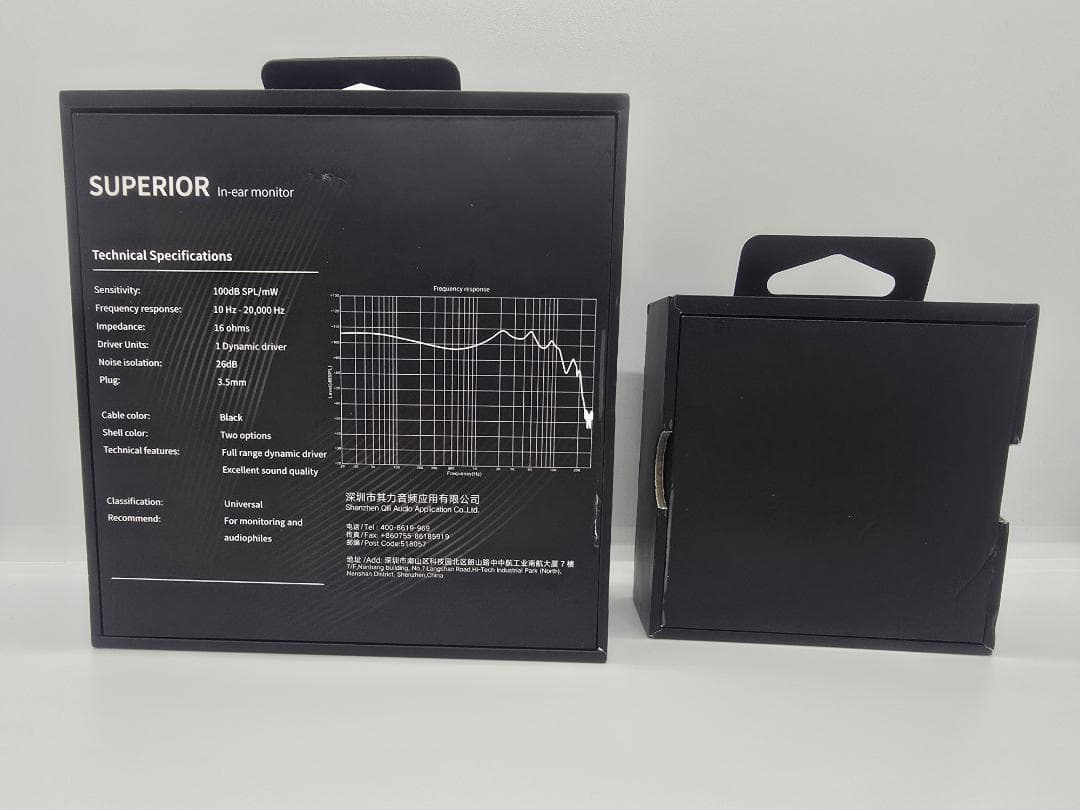 qdc SUPERIOR Vermilion Red ＋4.4mm純正リケーブル