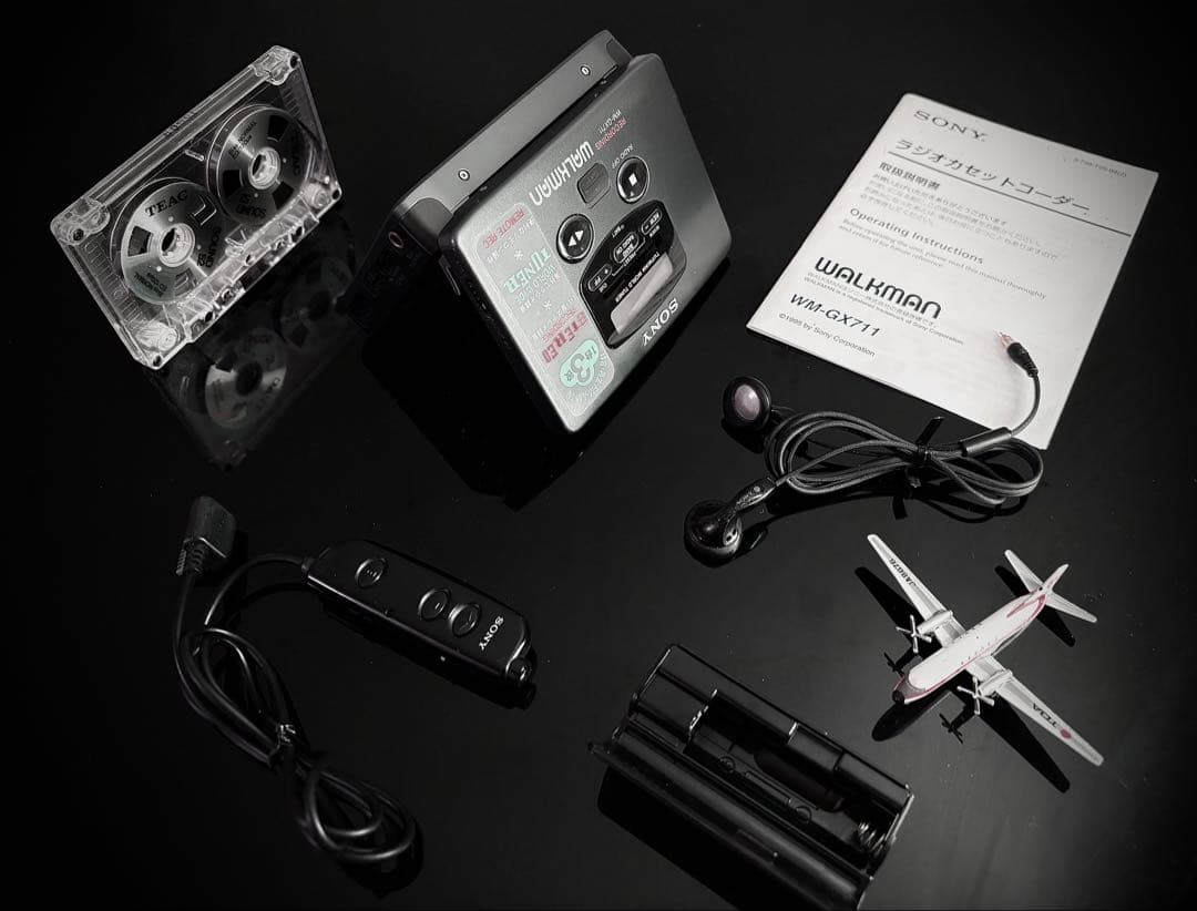 カセットウォークマンSONY WM-GX711 録音機能「整備済み、完動超美品」