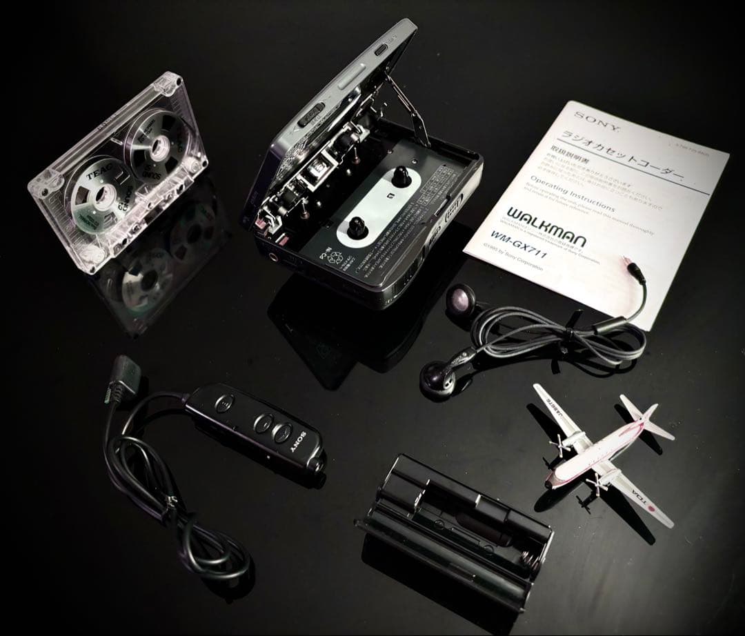 カセットウォークマンSONY WM-GX711 録音機能「整備済み、完動超美品」
