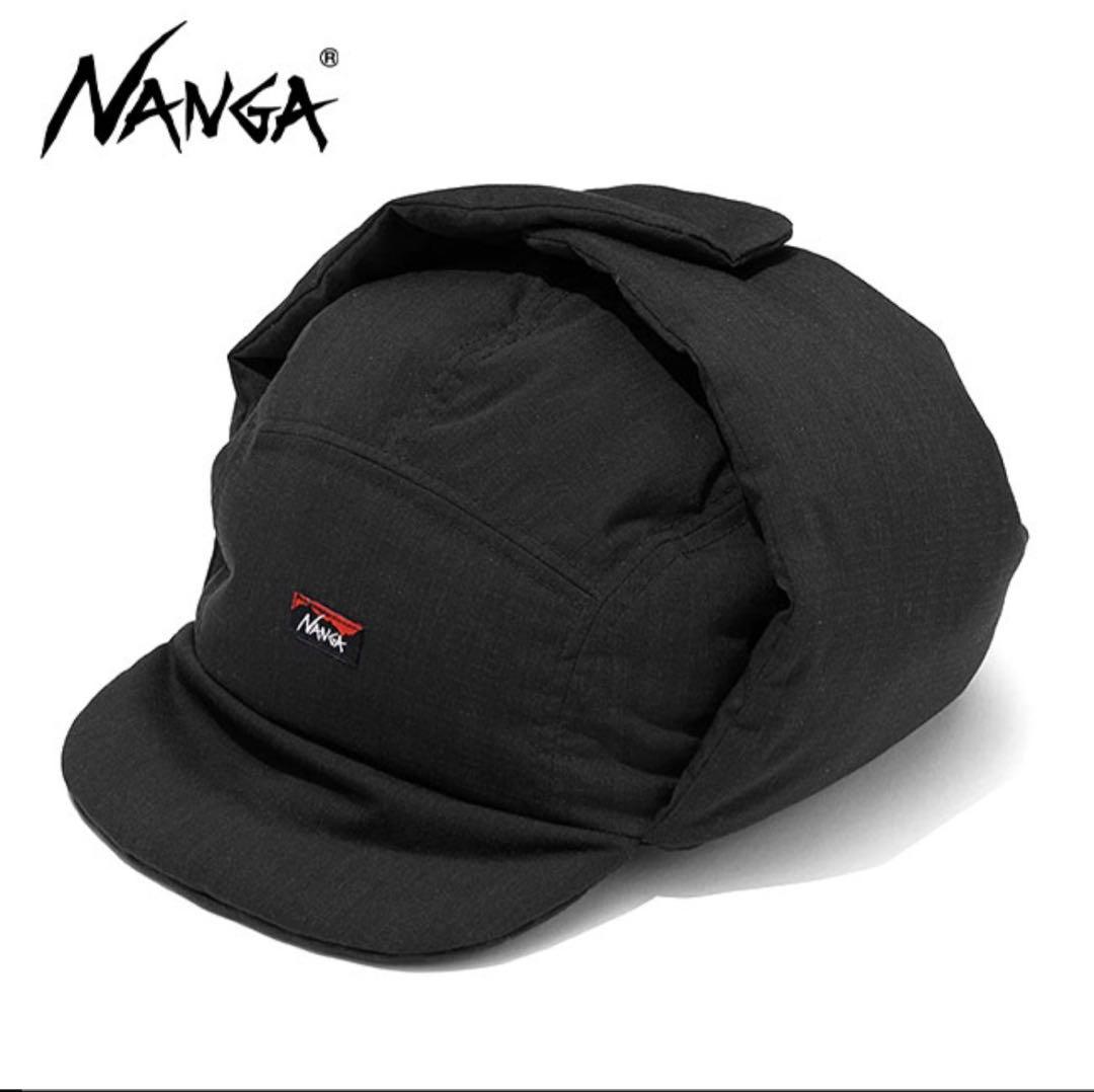 【新品未使用】ナンガ タキビ リップストップ ダウン イヤーフラップ キャップ