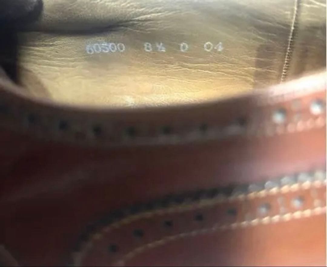 極上美品 高級 BALLY バリー レザー ストレートチップ　シューツリー付