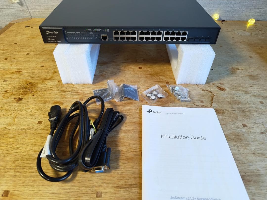 TP-Link JetStream TL-SG3428XMP スイッチングハブ