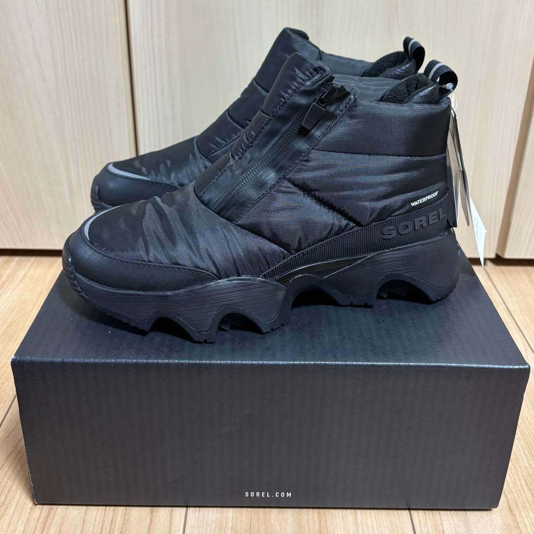★me★SOREL キネティックインパクト パフィージップブーツ 24.5