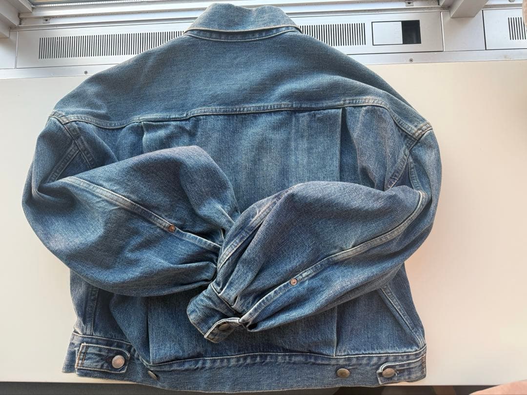 HYKE ハイクBALLOON SLEEVE DENIM JACKET サイズ1