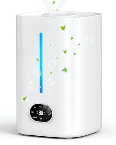 加湿器 大容量 ハイブリッド式【乾燥対策・AI知能恒湿・５重除菌&空気_corg