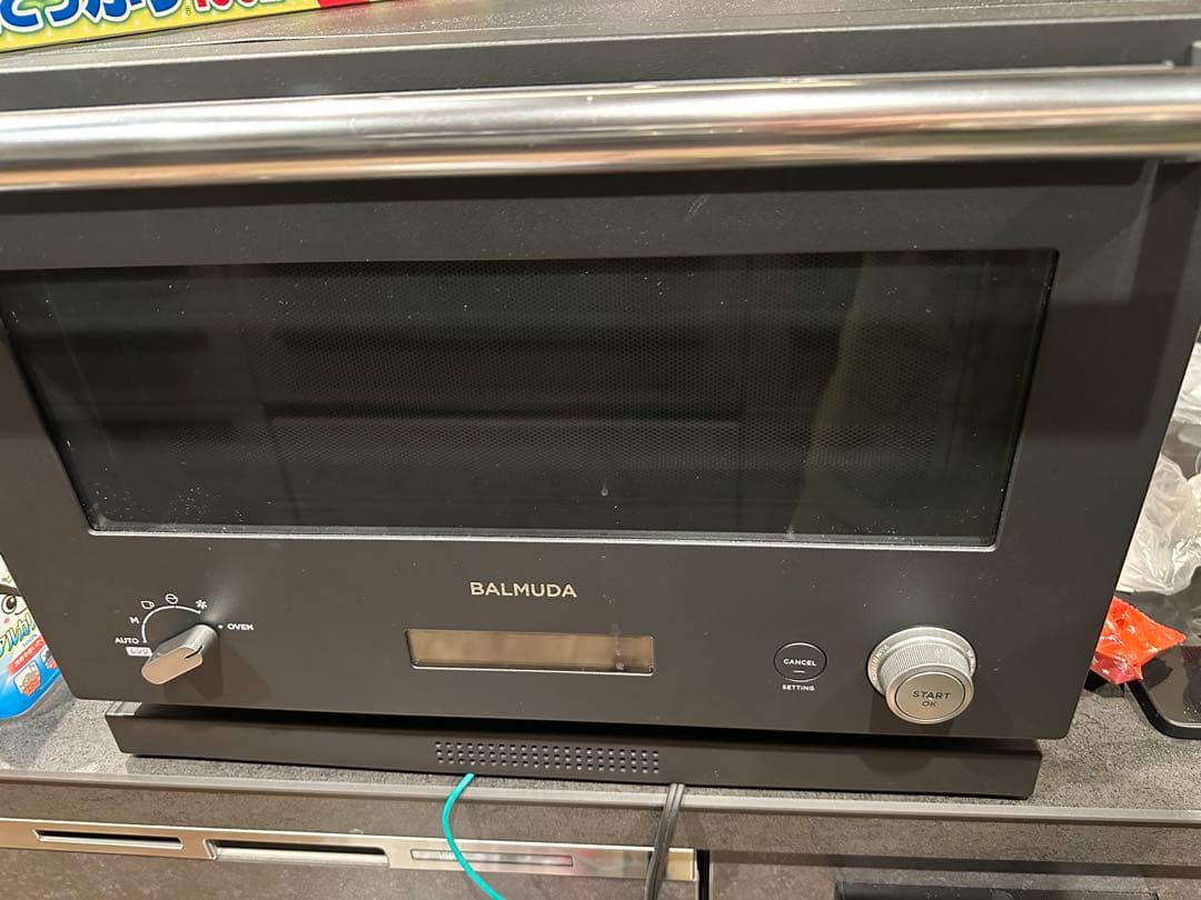 BALMUDA オーブンレンジ 2021年製　オーブン用トレイ付き