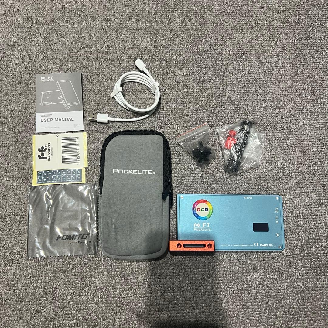 LED撮影ライト ポケットライト 新品未使用