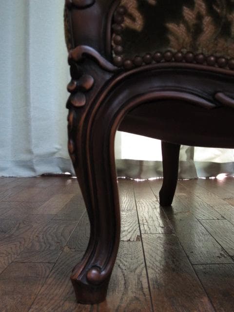 カリモク domani ドマーニ Louis XV 1人掛け ソファ 定価46万