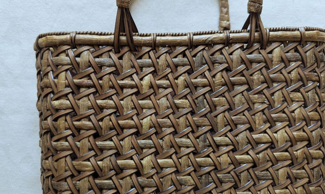 手編み かごバッグ