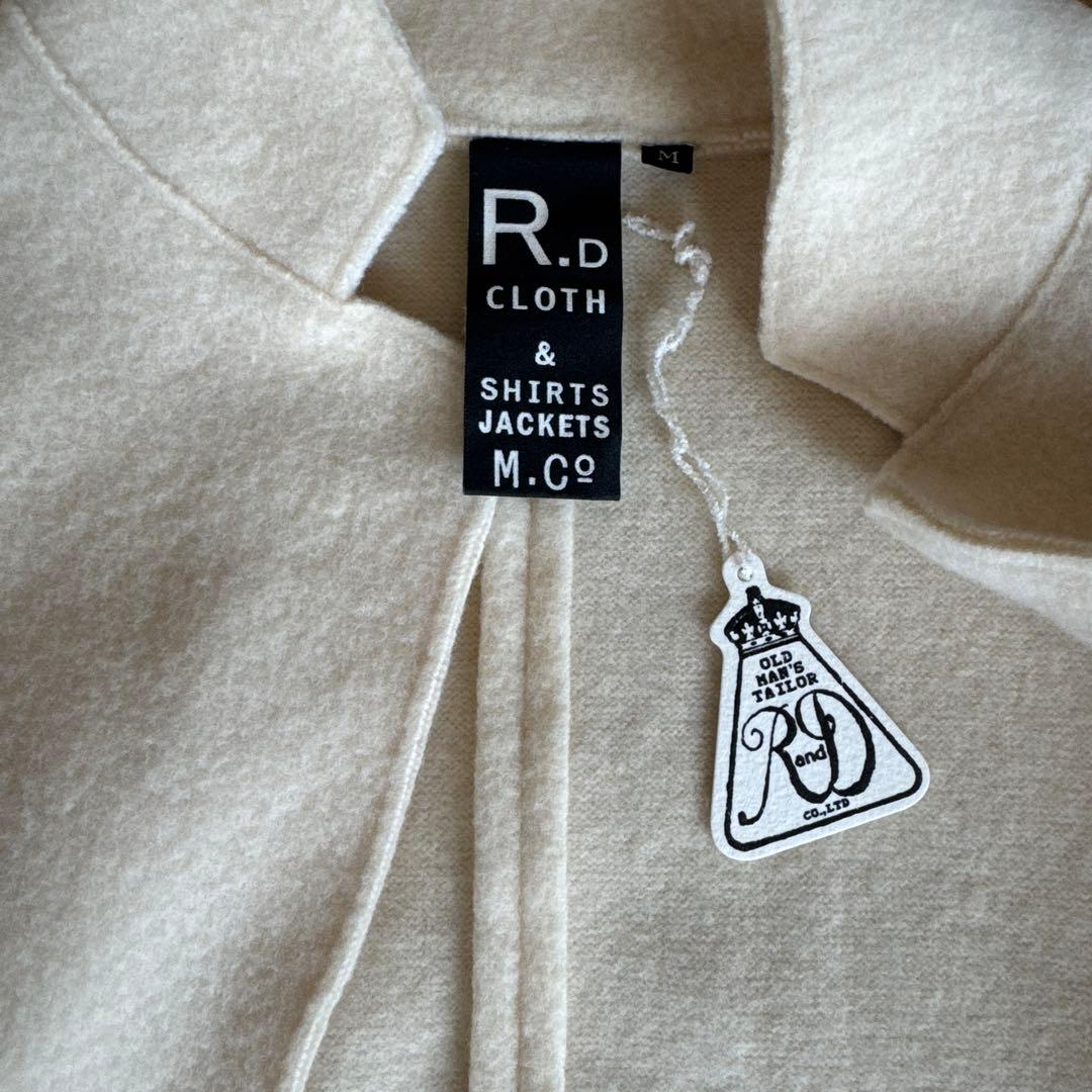 オールドマンズテーラー　フェルトニット　ジャケット　アイボリー