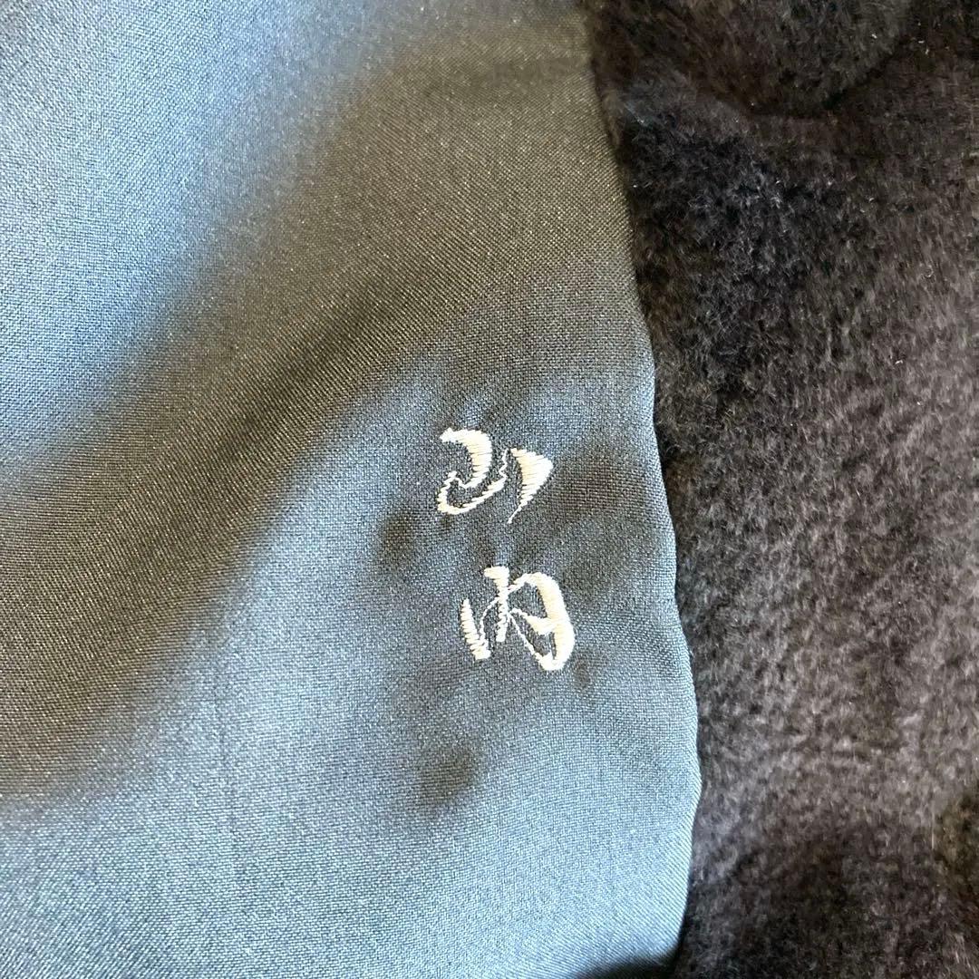 ☆SAGA MINK リアルファーコート Nakamura fur 15 黒