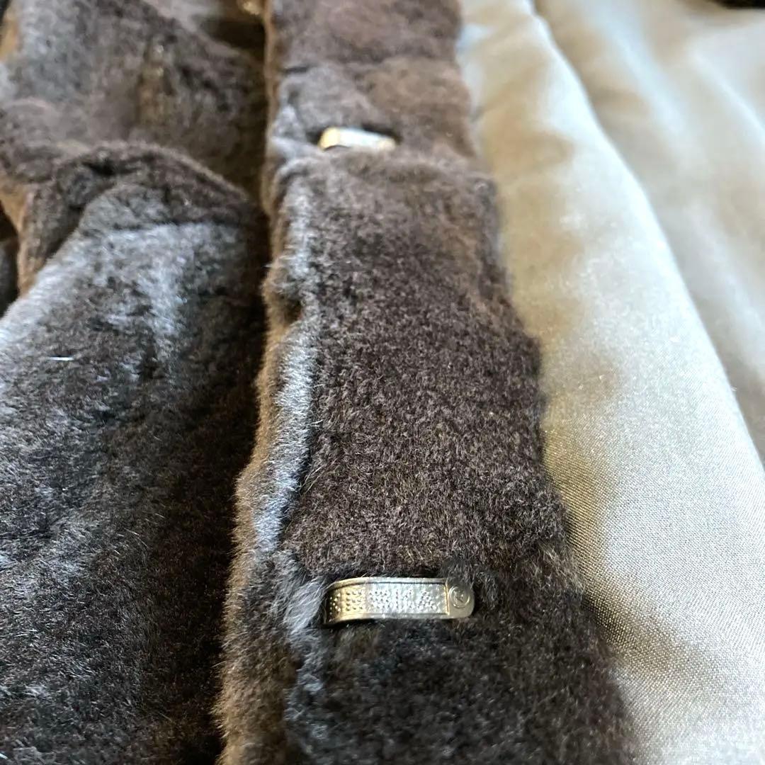 ☆SAGA MINK リアルファーコート Nakamura fur 15 黒