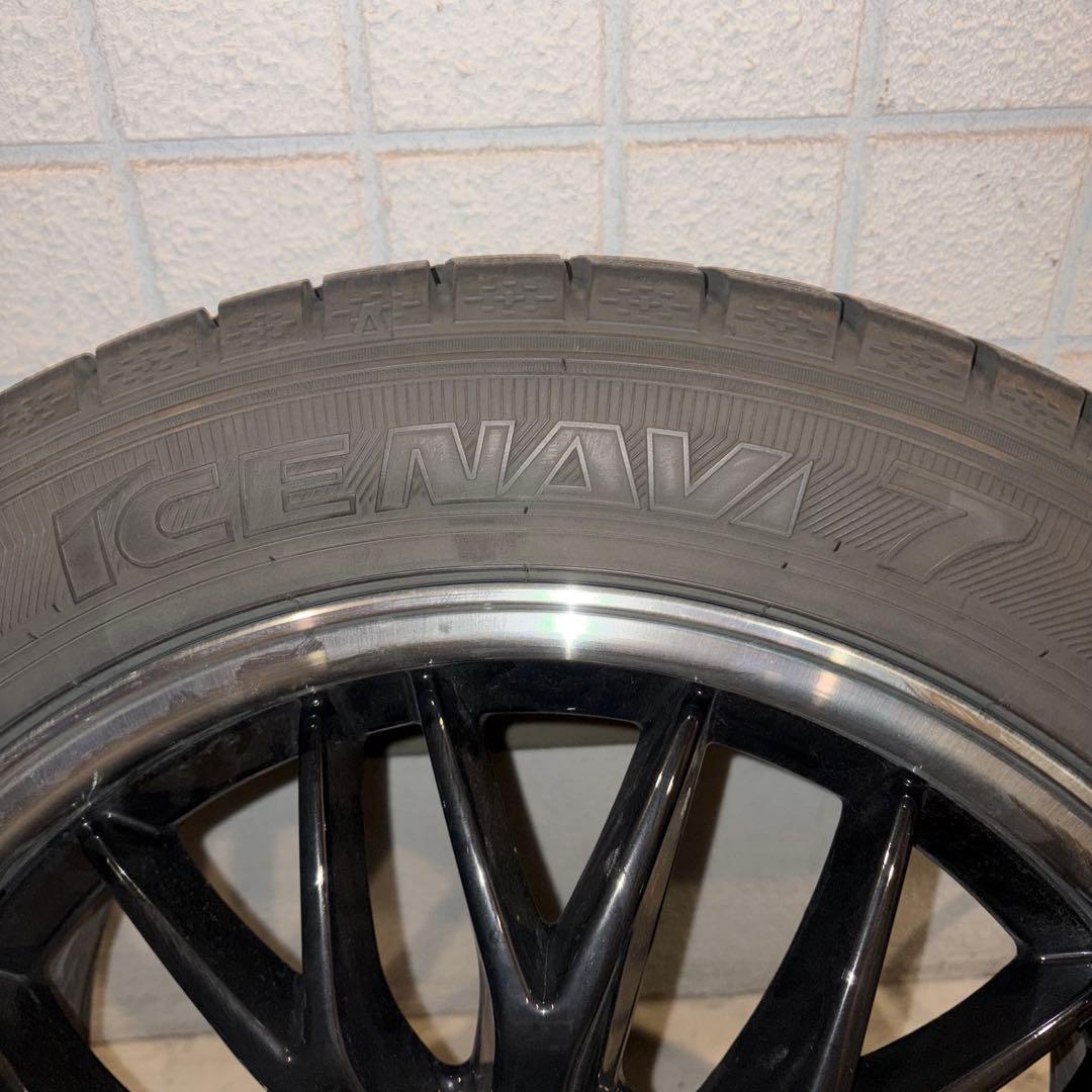 引き取り限定 235/50R 18インチ スタットレスタイヤ4本・ホイールセット