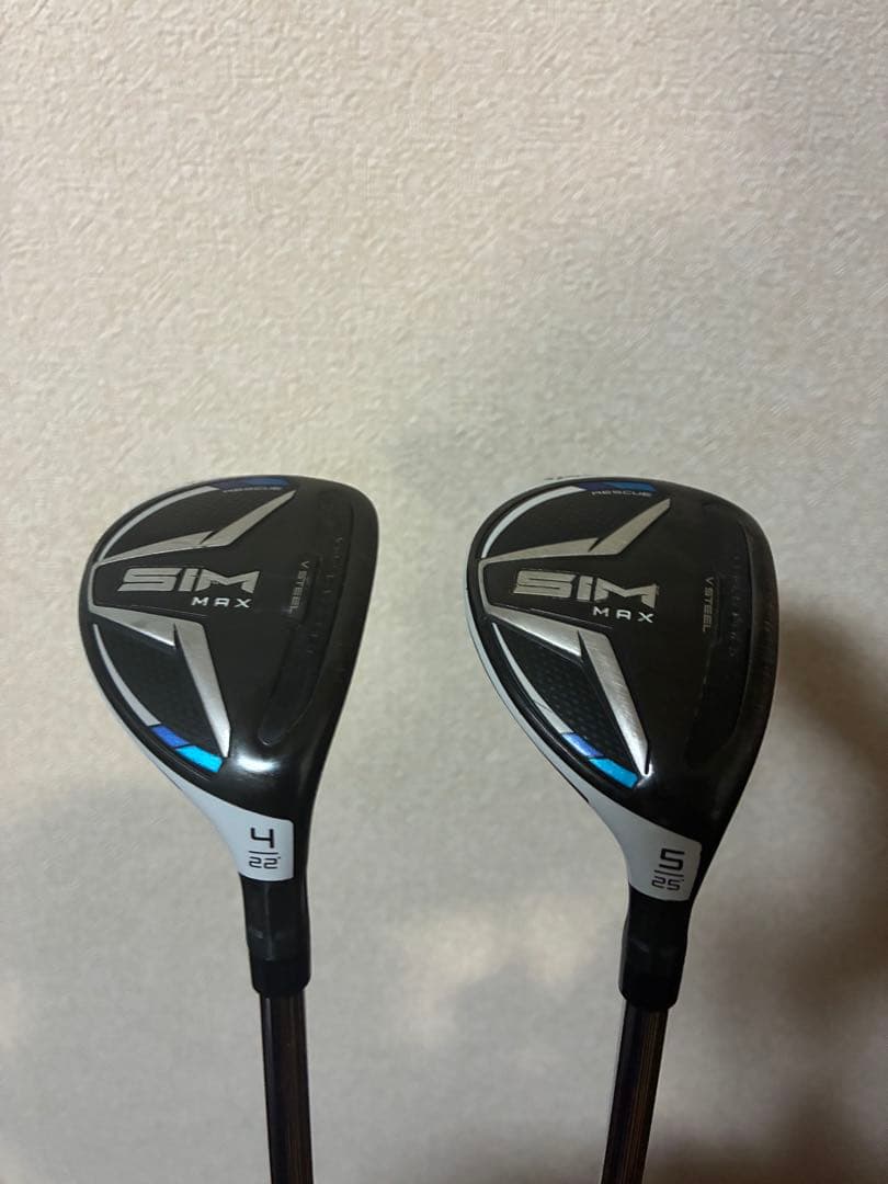 sim max rescue ユーティリティ　テーラーメイド　u4 u5セット