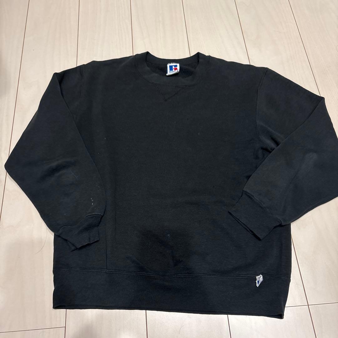 USA製Russellスウェットブラック
