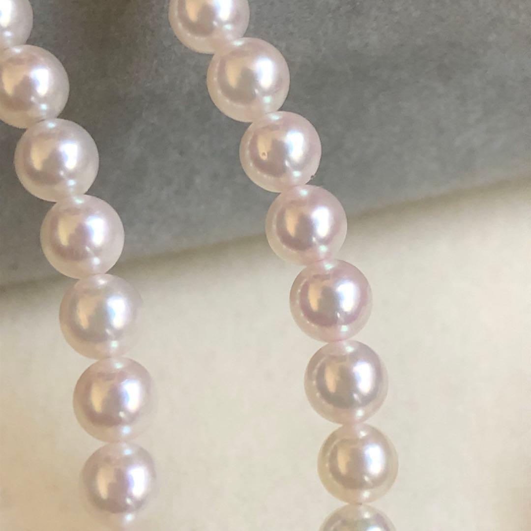 アコヤ真珠 ベビーパール セミロングネックレス マチネー 糸替え済み