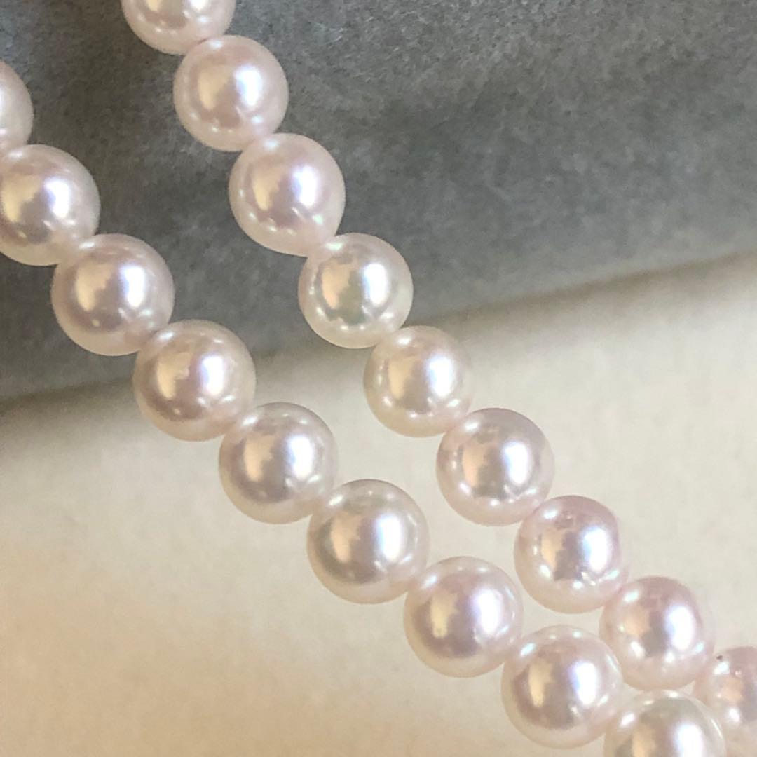 アコヤ真珠 ベビーパール セミロングネックレス マチネー 糸替え済み