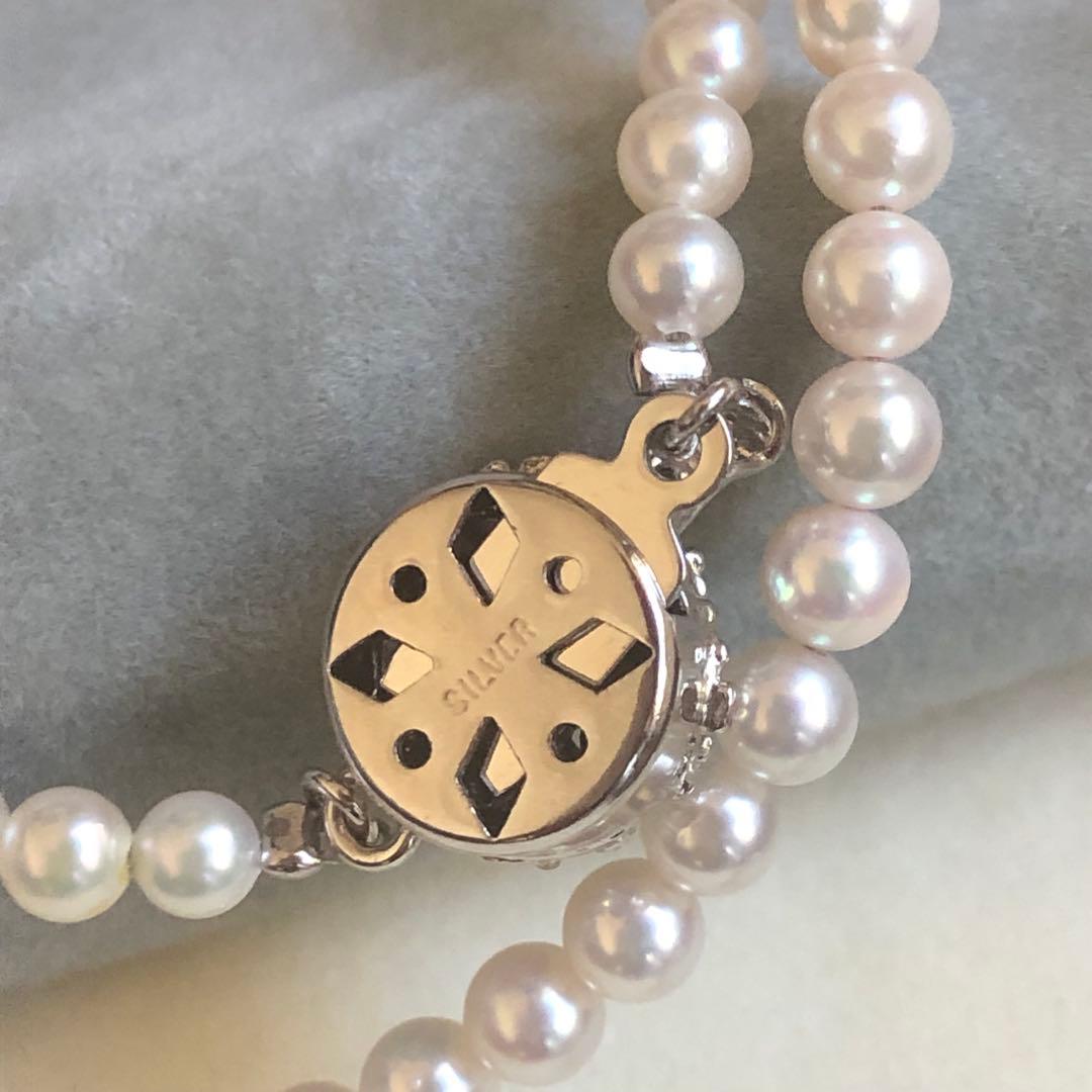 アコヤ真珠 ベビーパール セミロングネックレス マチネー 糸替え済み