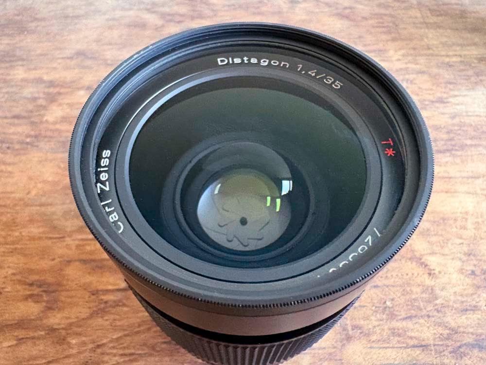 コンタックスTレンズ　ディスタゴン３５ミリ F１.４　希少　美品