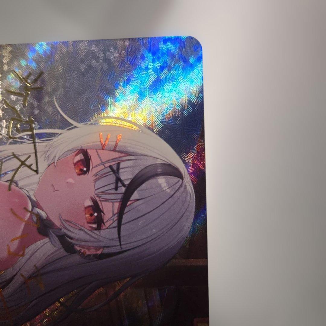 沙花叉クロエ ぽえぽえぽえー　人生リセットボタン　サイン　sec ヴァイス