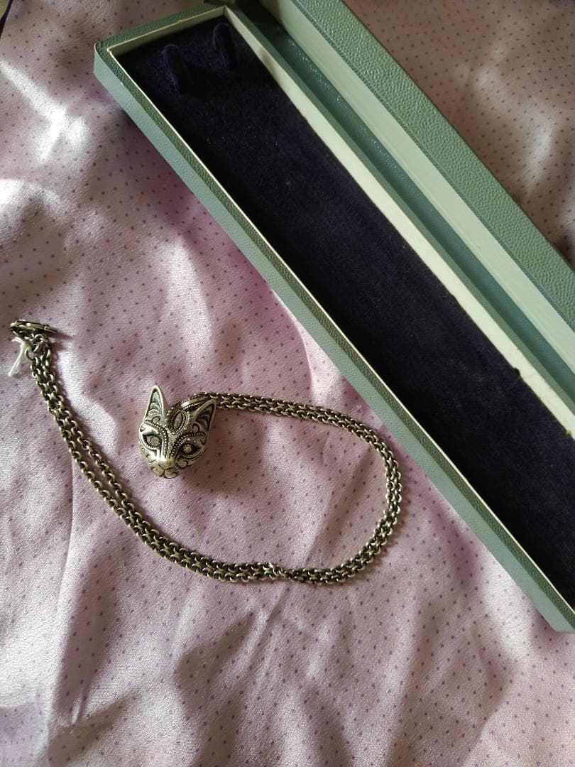 ラ・ムー ペンダントTOP ダイヤモンド Kalico Lucy キャット 猫