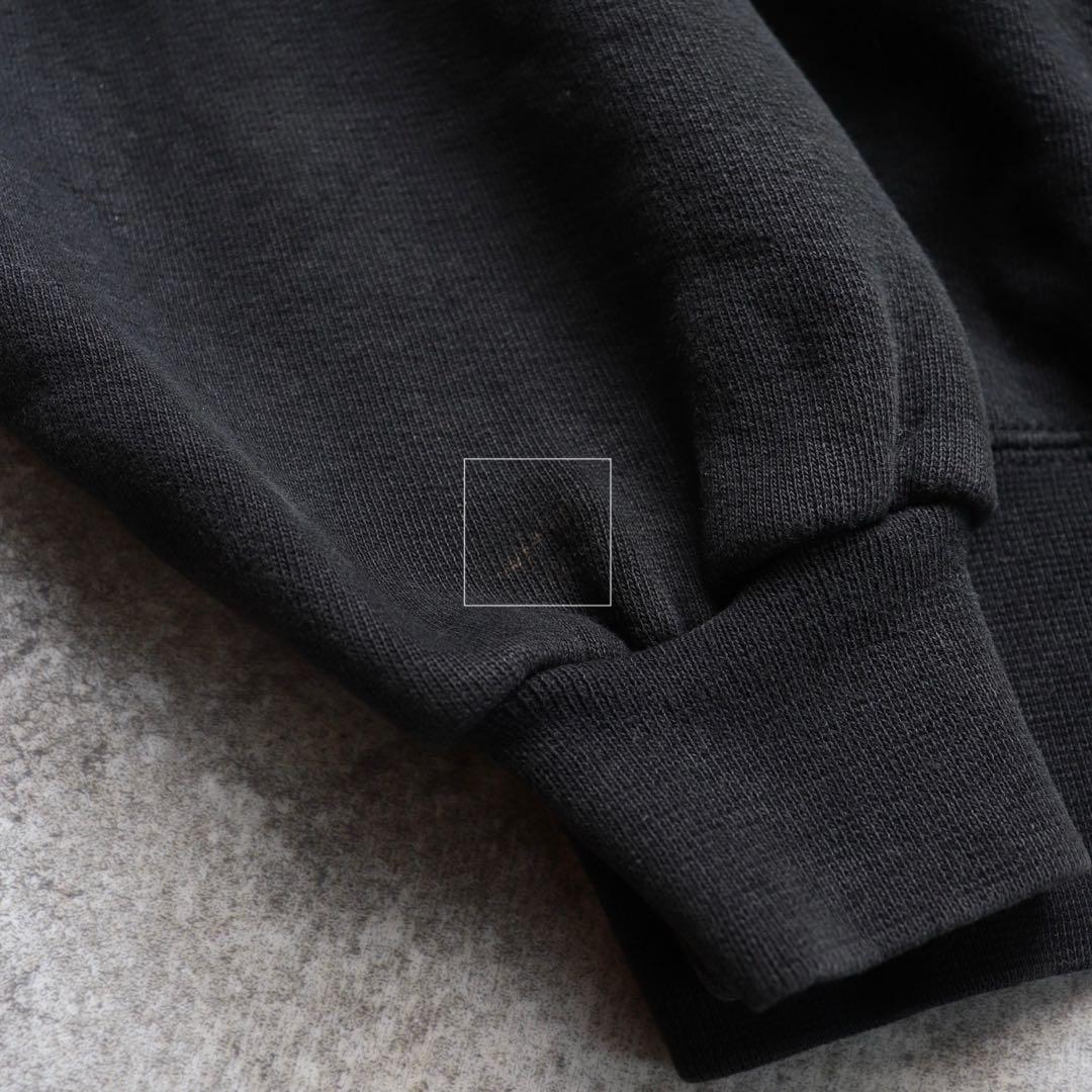 ハイコットン ブラック USA製 90s Russellラッセル スウェットL