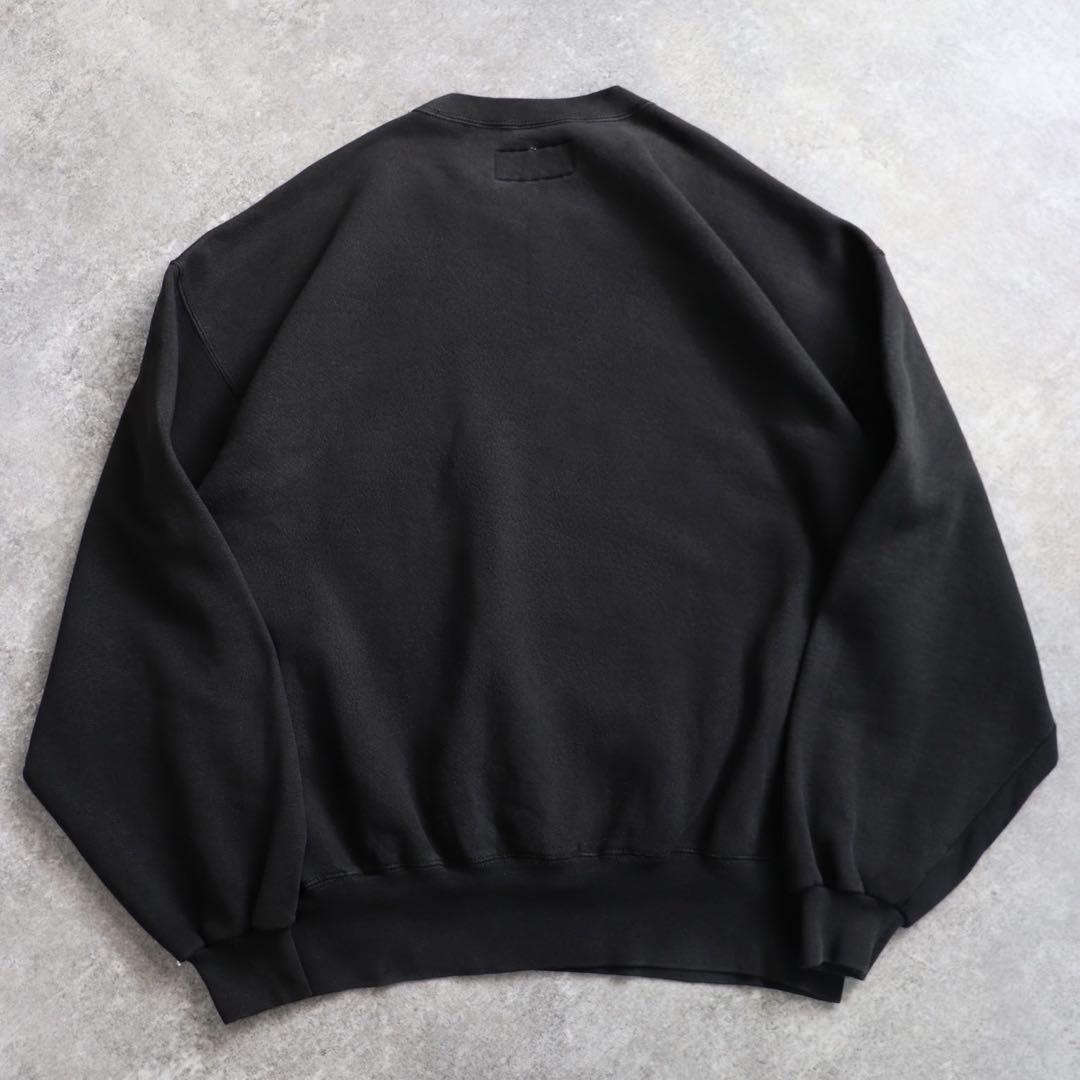 ハイコットン ブラック USA製 90s Russellラッセル スウェットL