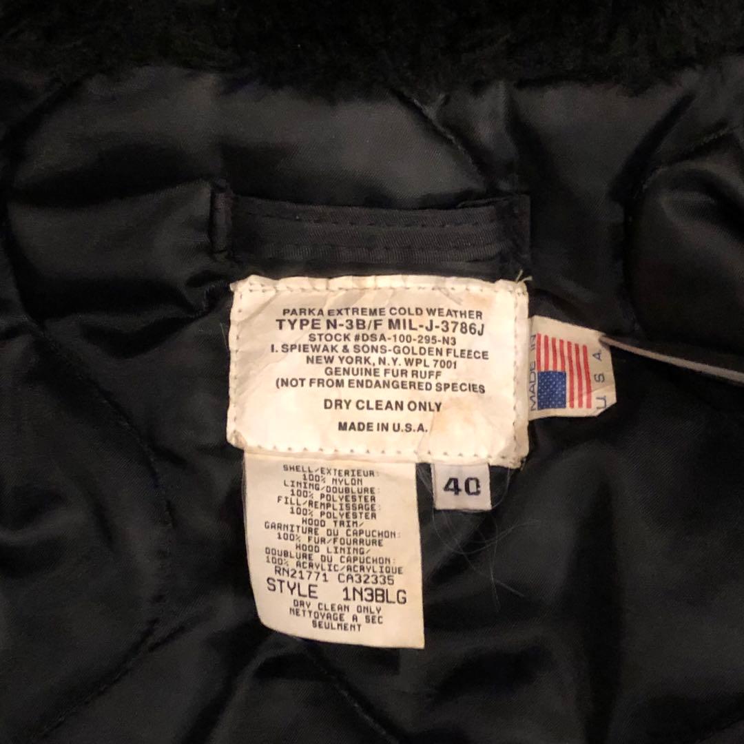 80s Spiewak N-3B USA製vintage 美品　IDEALジップ