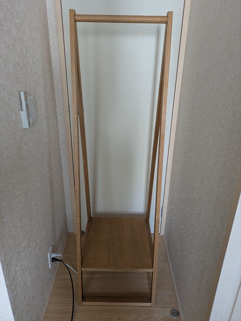 【大幅最終値下げ！】無印良品 木製ハンガーラック MUJI