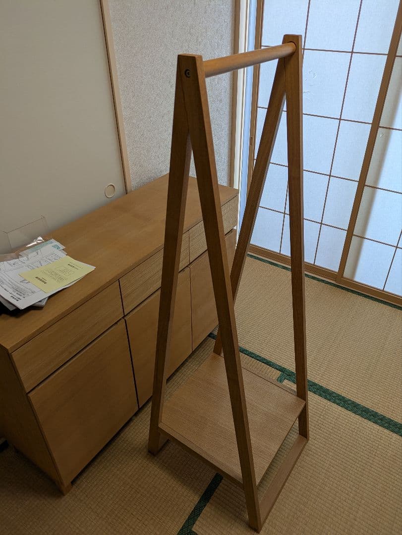 【大幅最終値下げ！】無印良品 木製ハンガーラック MUJI