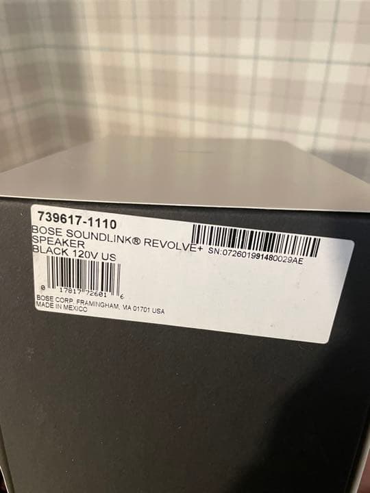 Bose SoundLink Resolve Bluetooth スピーカー …