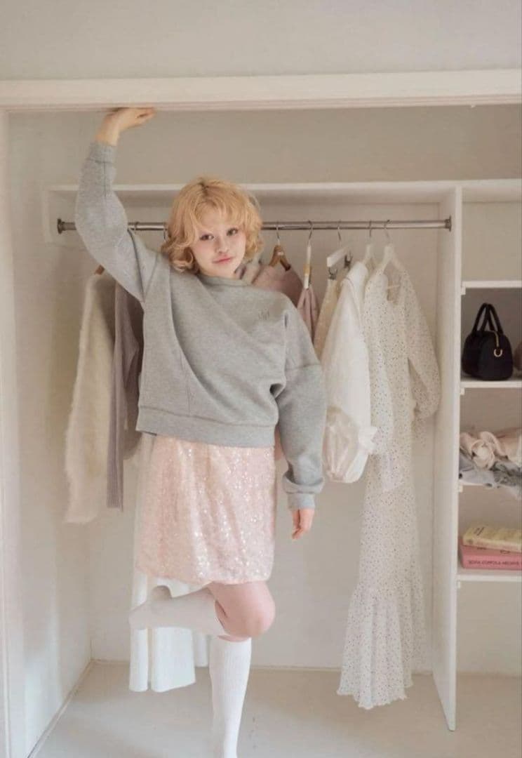 [ミ@プロフ必読] muguet spangle mini skirt