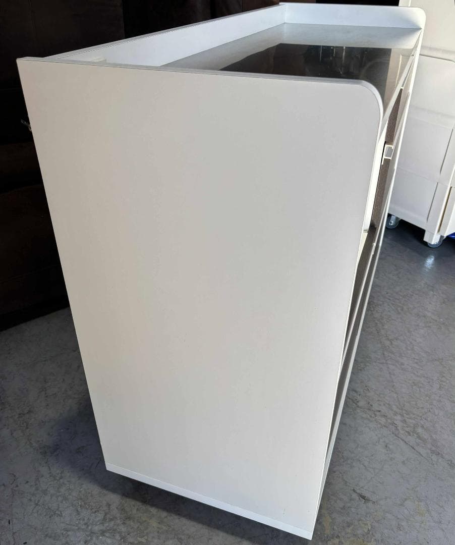 ピヨピヨ ガルトステンレストップキッチンカウンターコンセント・キャスター付