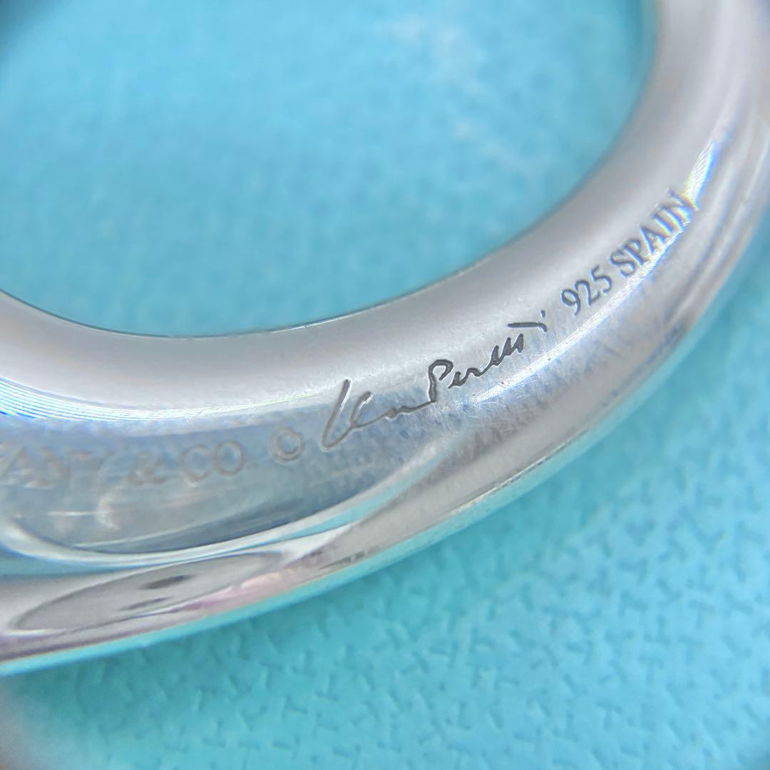 【希少】ティファニー　オープンハート　ネックレス　XL　ビッグサイズ　美品