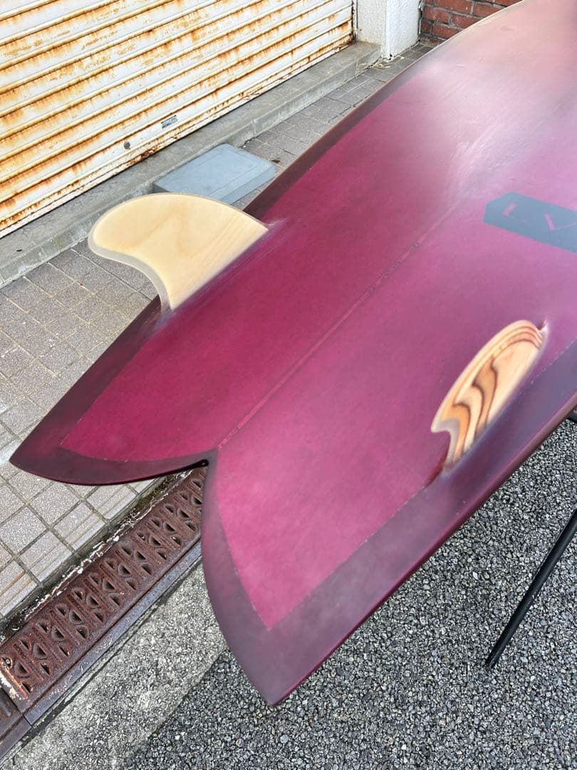 値下げ LVS サーフボード ラバーズ FISH 1フィッシュ5'6\"中古