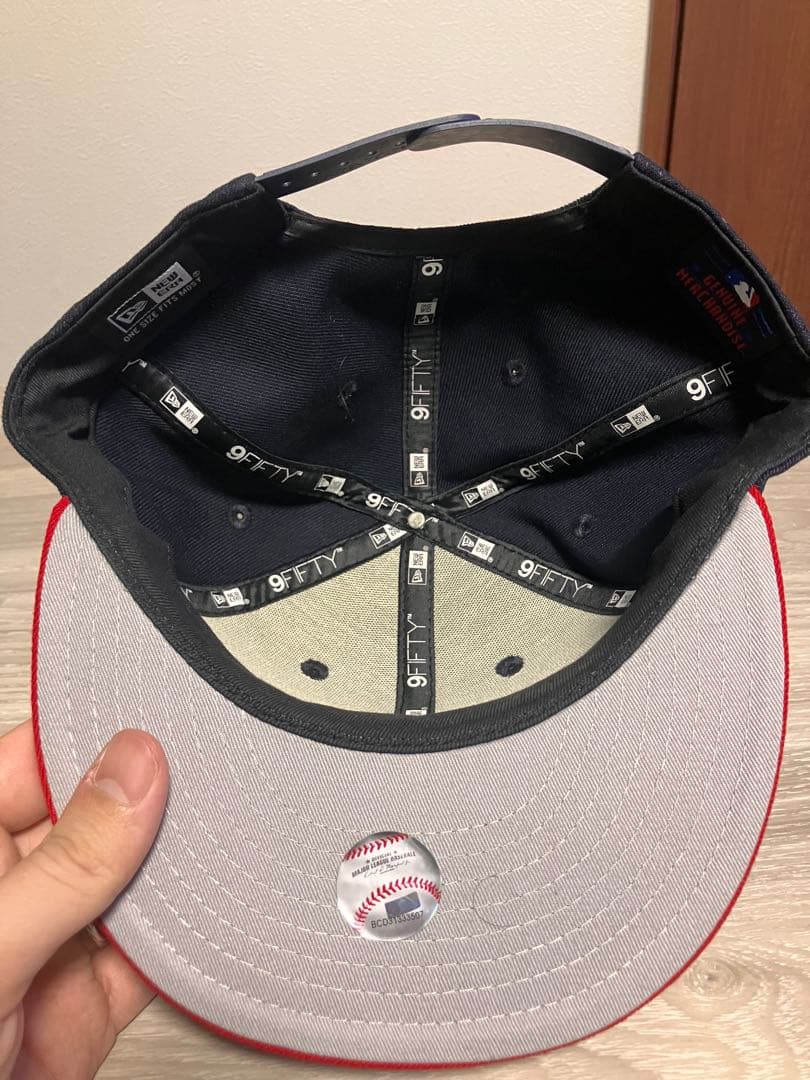 【1/18まで!】CLEインディアンス　9FIFTY　ワフー酋長　スナップバック